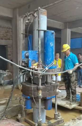 南阳内乡县静压桩加固